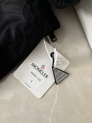 Giacca Moncler Nera Taglia L