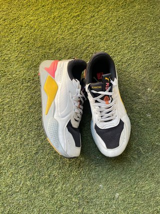 Zapatillas Puma RS Running Blancas y Amarillas