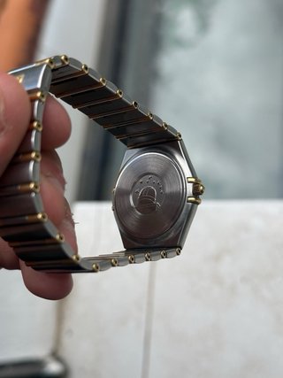 Omega Constellation manhattan Acero y Oro 35mm