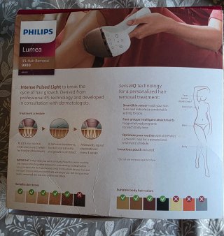 Depiladora Philips Lumea IPL 9900 Serie 9000