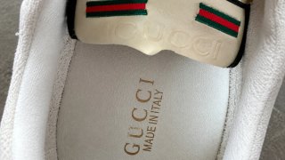 Zapatillas Gucc Blancas y Verdes