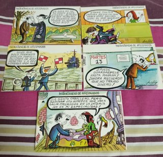 Tarjetas postales Lotería Dibujos humorísticos