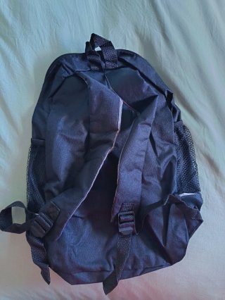Mochila Aspasia Negra con Logo