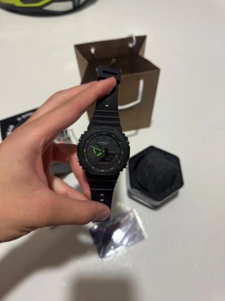 Reloj Casio G-Shock Negro y Verde