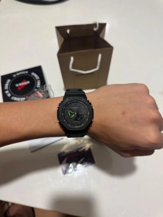 Reloj Casio G-Shock Negro y Verde