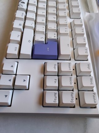 Ducky One 3 TKL Teclado nuevo Español Blanco