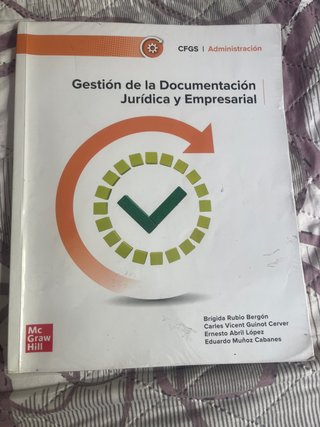 Gestión de la documentación jurídica y empresar...
