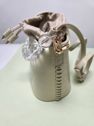 Bolso Bombonera Victoria Hyde Piel Beige