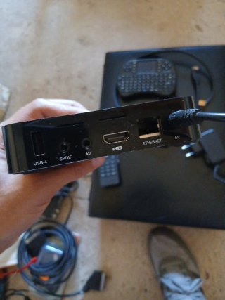 MXQ PRO 4K Leelbox TV Box + Mando + Teclado