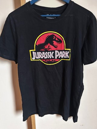 Camiseta Jurassic Park Estampada Hombre