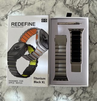 Correa Lujo Titanio y Silicona Apple Watch Ultra