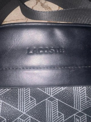 Borsello Lacoste Bianco mai usata