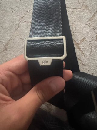 Borsello Lacoste Bianco mai usata
