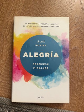 Alegria. Libro.  Autoayuda.
