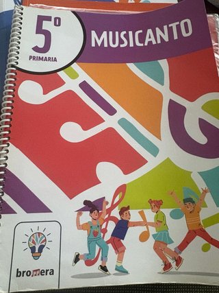 Libro Música Musicanto 5º Primaria BROMERA