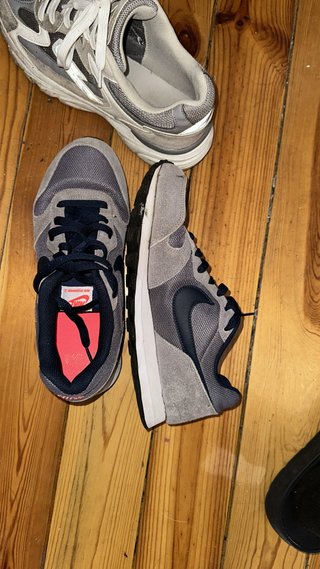 Nike Air Runner Zapatillas Grises y Azules