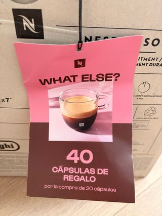 Cafetera Nespresso Inissia DeLonghi