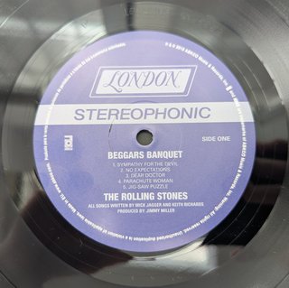 Rolling Stones - Beggars Banquet - LP Abkco Vinilo