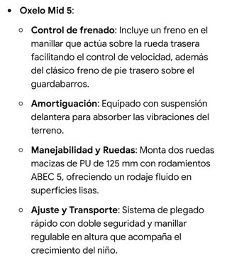 Patinete Oxelo