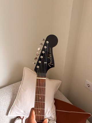 Guitarra Fender Electroacústica Negra