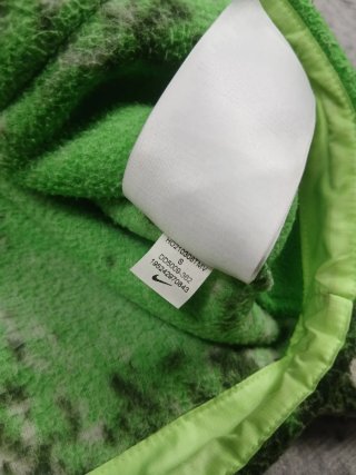 Felpa Nike Sherpa Camo Verde Half Zip