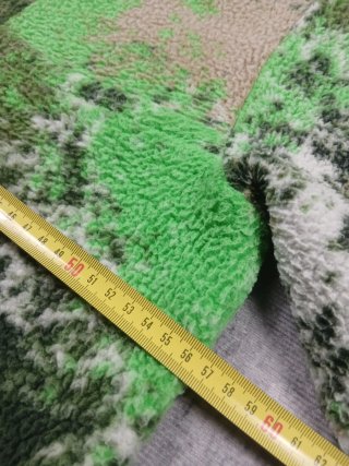 Felpa Nike Sherpa Camo Verde Half Zip