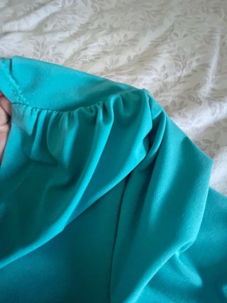 Vestido verde/agua ocasión talla única
