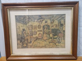 Cuadro Anton Pieck