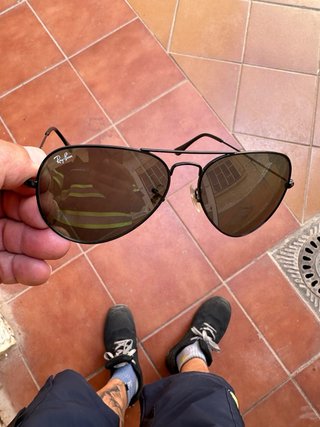 Gafas de sol Ray-Ban Aviator negras