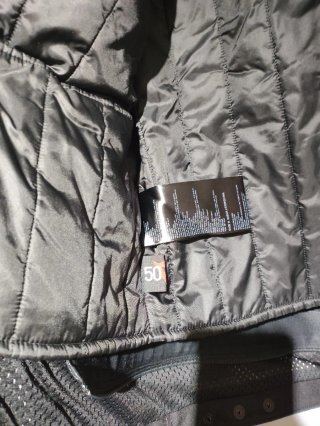 Chaqueta Dainese Cuero Azul y Negro