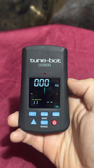 Tune-Bot Studio Afinador Profesional Batería