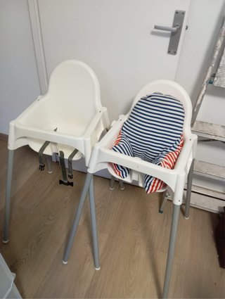 2 tronas IKEA + cojín reductor