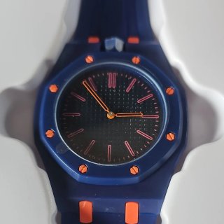 Orologio Trendy Fashion blu con pendente