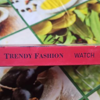 Orologio Trendy Fashion blu con pendente