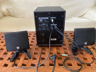 Altavoces Woxter Big Bass 110 + Subwoofer 20W