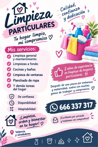 Limpieza de hogar