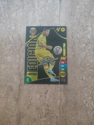 Carta Yeremy Pino Edición Limitada Firmada