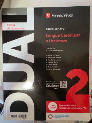 Dual 2. Lengua Castellana y Literatura. Catalun...