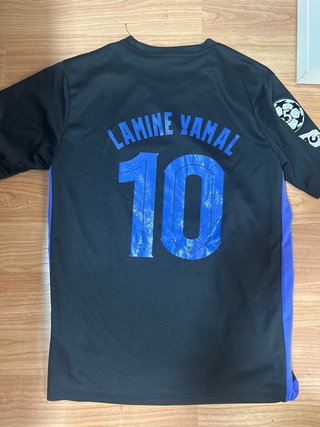 Camiseta FC Barcelona Negra y Azul