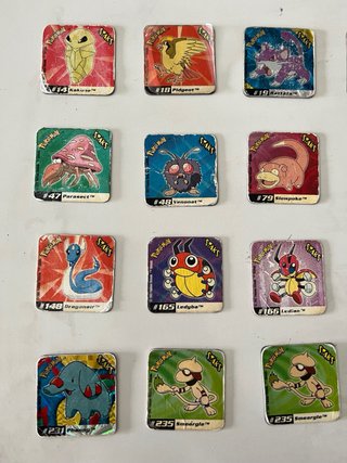 Lote Staks Pokémon Johto 2002