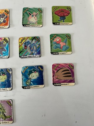 Lote Staks Pokémon Johto 2002