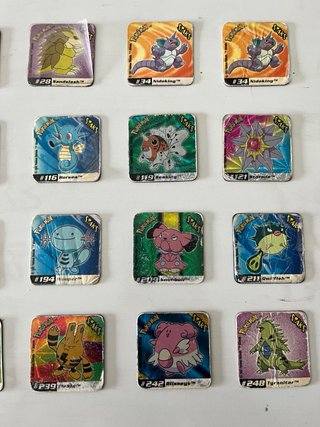 Lote Staks Pokémon Johto 2002