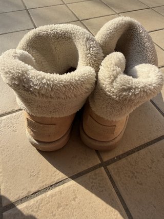 Botas Esprit Beige Talla 37 Forro Cálido