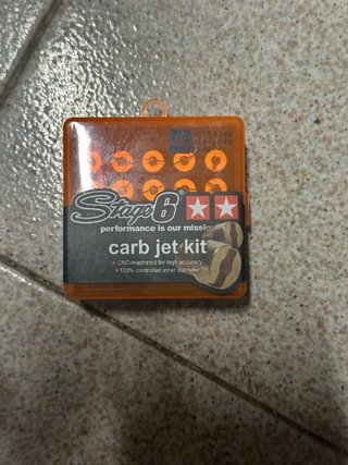 Stage 6 carb jet kit