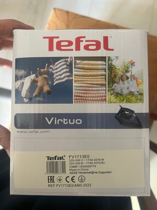 Plancha de vapor Tefal Virtuo 2000W