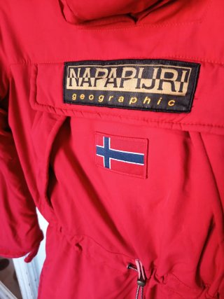Cazadora Napapijri Roja Nieve