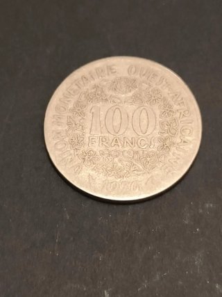 Moneda 100 Francos Unión Monetaria Oeste Africana