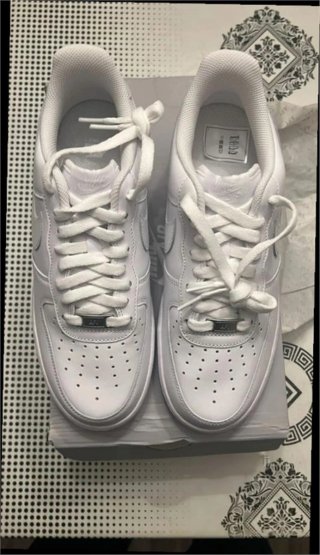 Nike Air Force 1 Low '07 Talla 38.5 Blancas
