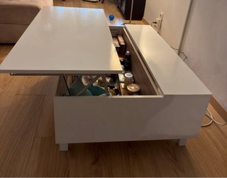 Mesa centro elevable extensible 100x69x27