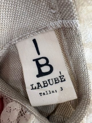 Vestido de arras niña T3 Labube